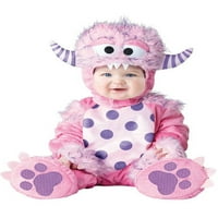 InCharacter Jelmezek kis rózsaszín szörny Halloween díszes ruha jelmez kisgyermek, 12 hónapos
