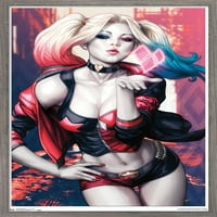 Képregény-Harley Quinn-Csók Fali Poszter, 14.725 22.375