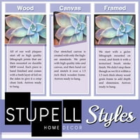 A Stupell Industries maradjunk otthon érzelmek Soft Circular Script Canvas Wall Art, 30, Design by Daphne Polselli
