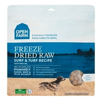 Nyílt Farm Surf & Turf fagyasztva szárított kutyaeledel, 13. oz