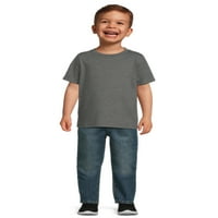 Garanimals kisgyermek fiú rövid ujjú szilárd póló, méretek 12M-5T