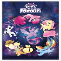 Hasbro My Little Pony Film-Víz Alatti Fali Poszter, 22.375 34