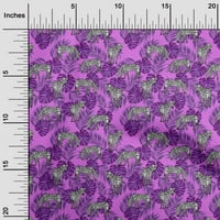 oneOone Pamut Cambric lila Szövet trópusi ruha Anyag Szövet nyomtatási Szövet az udvaron széles