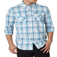 Wrangler férfi hosszú ujjú kockás kültéri közmű ing