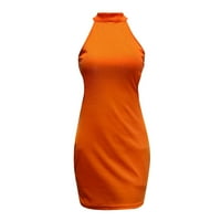 Aayomet Maxi ruhák nőknek Női ujjatlan Ruched Bodycon Mini ruha nyári Bordázott Party ruha, A L