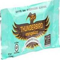 Thunderbird Energetica Energy Bar, kesudió -sárgarépa, 1. oz