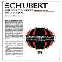 Alfred mestermunka kiadások: Schubert-katonai menet D-dúrban, op. 51, Nem