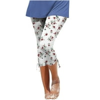 Utoimkio Clearance Capri a nők molett női Kényelmes vágott szabadidő nadrág Sweatpants jóga nadrág