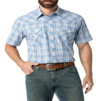Wrangler® férfi rövid ujjú nyugati ing
