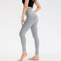 Gaecuw Leggings Női Butt Lift Slim Fit Scrunch hosszú nadrág Lounge nadrág Sweatpants varrat nélküli jóga nadrág magas