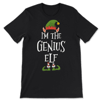 'M A Genius Elf ing-vicces csúnya karácsonyi ruházat