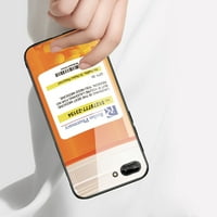 Iphone Plus Kemény Üveg Design TPU Tok Tabletta Tartály