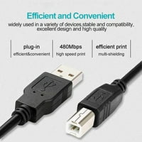Pwron kompatibilis 6ft USB kábel csere HL - HL-HL-2270dw HL-2275dw HL-2280dw nyomtatóhoz