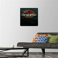 Jurassic Park: Az elveszett világ-Logo fali poszter Nyomócsapokkal, 14.725 22.375