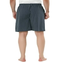 Egyedi olcsó férfi alvásháló rövidnadrág elasztikus derékcsík pizsamák