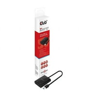 Club 3D SenseVision USB A-HDMI 2. Kettős Monitor 4K 60Hz