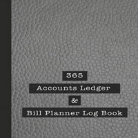 Accounts Ledger & Bill Planner Log Book: nagy kombinált számlák és bill planner ledger for business-a nagy rekord könyv