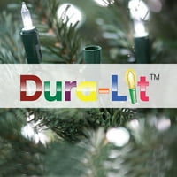 Vickerman 8.5 ' Bixley ceruza fenyő mesterséges karácsonyfa, meleg fehér Dura-lit LED lámpák - Fau Brixley ceruza fenyő