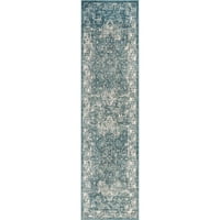 Egyedi Loom Isabella Adjani Runner szőnyeg, kék, 2 '7 10