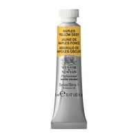 Winsor & Newton Professional akvarell, 5ml, Nápoly sárga mély