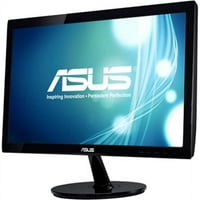 Asus VS207T-P 19.5) HD + LCD Monitor, 16:9, Fekete