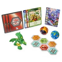 Bakugan Starter 3-Csomag, Olvasztott Pegatri Goreene Ultra, Páncélozott Szövetség Gyűjthető Akciófigurák