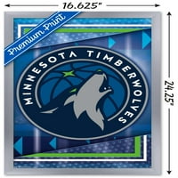 Minnesota Timberwolves-Logó Fali Poszter, 14.725 22.375