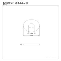 Kingston sárgaréz K151F sárgaréz karima, Antik Sárgaréz