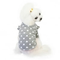 Macska kutya aranyos kisállat ruházat Lélegző nyomtatás mellény puha kényelmes póló kutya ruhák kis kutyák kiskutya
