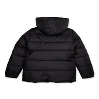 ixtreme fiúk ripstop colorblock puffer kabát, méret 4-18