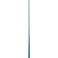 Ekena Millwork 3 4 W 24 H True Fit PVC, két tábla keretes tábla-N-Batten redőnyök, Logourn Blue