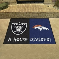 - Broncos - Raiders House osztott szőnyeg 33,75 x42.5