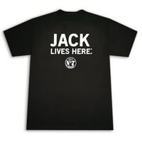 Jack Daniel Férfi Rövid ujjú Jack Lives Here Tee