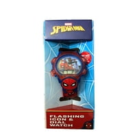 Marvel Spider man gyermek LCD villogó digitális Férfi Gyermek óra Pókember