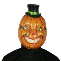 Módja annak, hogy megünnepeljük felnőtt Egy méret Halloween maszk Narancs Vintage sütőtök maszk műanyag jelmez Halloween
