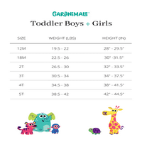 Garanimals Baby és Kisgyermekek Tank Top, 2-Pack, Méret 12m-5T