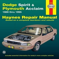 Dodge Spirit & Plymouth Elismerést Haynes Javítási Kézikönyv ^