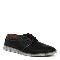 Fiúkszarvas szarvasok Aiden Jr Oxford Black Fau bőr m