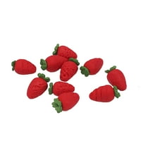 Strawberry Play Kitchen Dollhouse 1: modell miniatűr gyümölcs étkező játék szimulációs konyhai játék