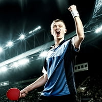 Uxcell 2.7 Ping-Pong érmek asztalitenisz díj érmek készlet arany ezüst bronz érem szalaggal Többszínű, csomag