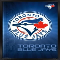 Toronto Blue Jays-Logó Fali Poszter, 22.375 34 Keretes