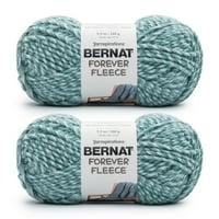 Bernat® Forever Forece szuper terjedelmes poliészter fonal, szabadidős réce 9,9oz 280 g, yardok