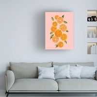 Emma Caroline 'Spring Citrus I' Canvas Art