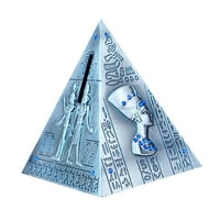 Pénz Bank rBo állat piramis megtakarítás Bank Malacka Resinjar figura egyiptomi kézműves Vintage