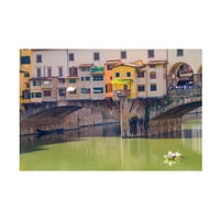 Ben Heine 'Velencei Canal 21' vászon művészet