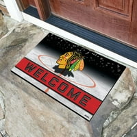 Chicago Blackhawks Crumb gumi ajtó szőnyeg