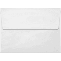 Luxpaper A meghívó borítékok, 1 4, lb. fényes fehér, csomag