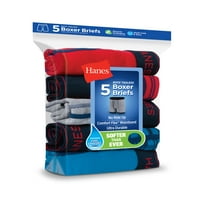 Hanes fiú alsónemű, Címke nélküli ComfortSoft Boxeralsók, S-XL méretek