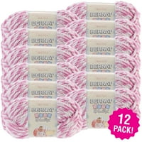 Bernat Baby Blanket Twist fonal-Rózsaszín Twist, 12 darabos gyűjtőcsomagolás