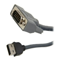 StarTech.com ft. Ultra-vékony USB VGA 2-in-KVM kábel SVUSBVGA10